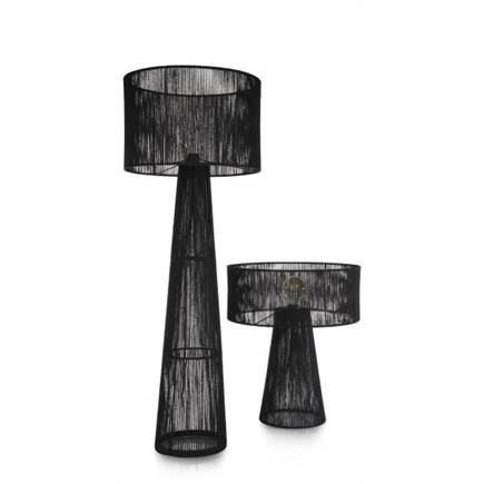 Coco Maison Tali 1*E27 H120cm Zwart